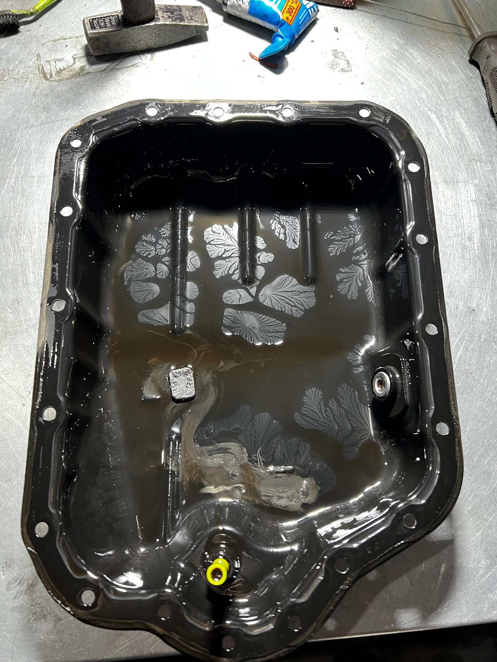 Магниты в поддоне вариатора K114