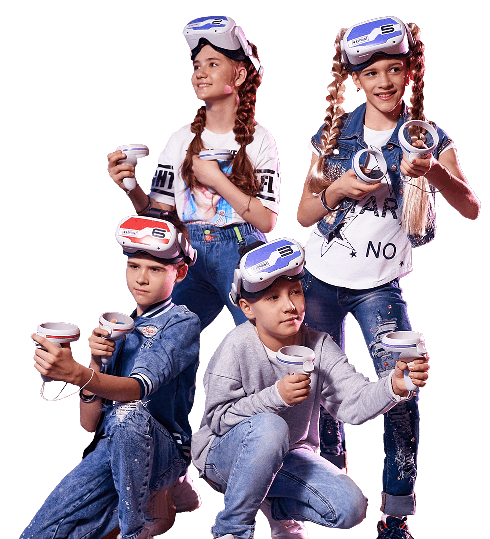 Дети празднуют выпускной