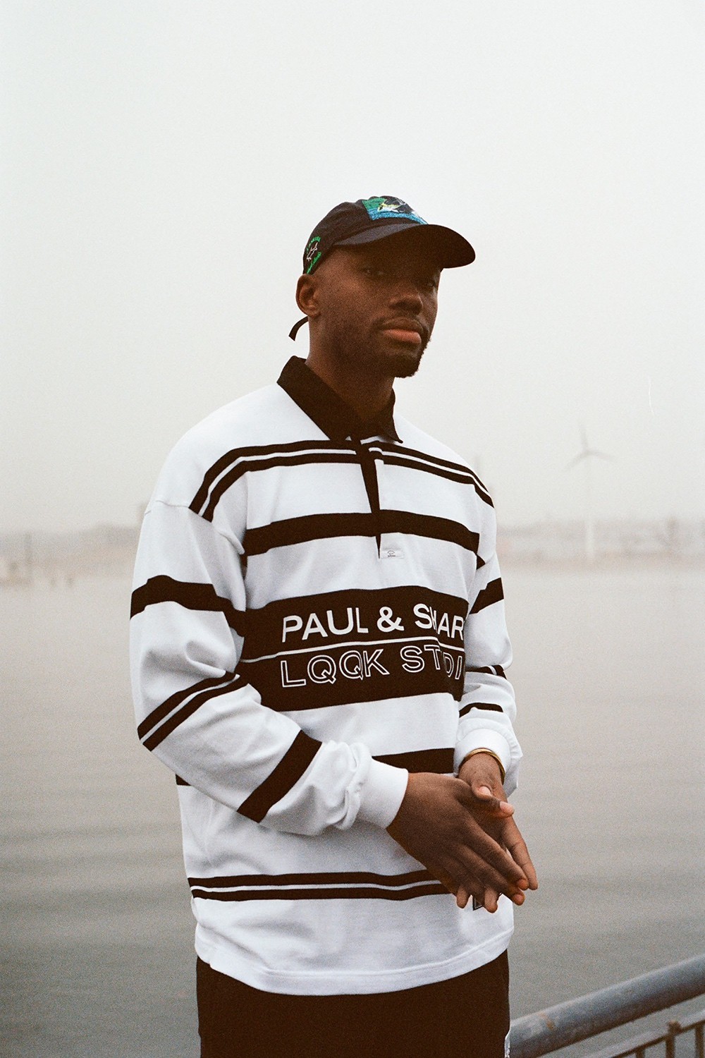 定価以下 LQQK STUDIO PAUL&SHARK RUGBY SHIRT｜ポロシャツ 