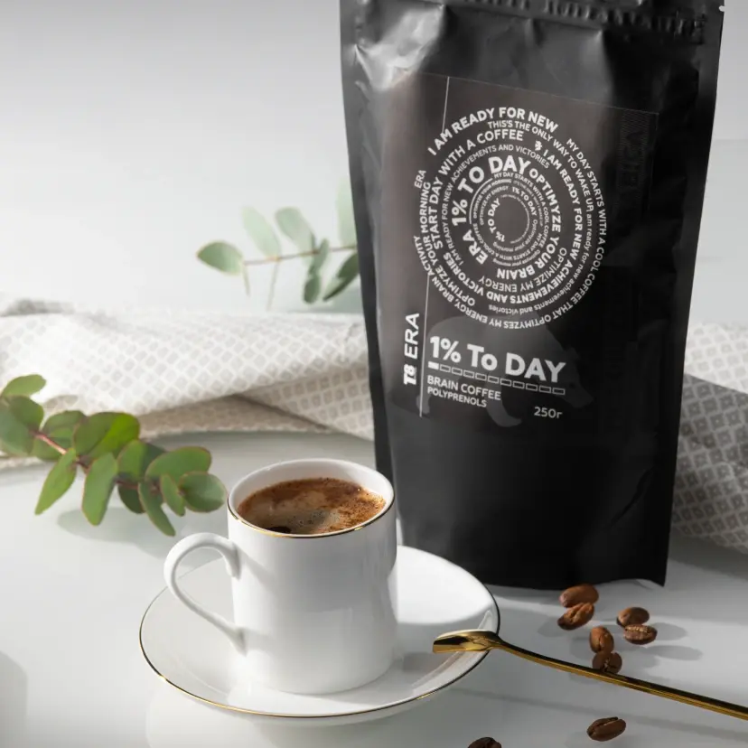 T8 ERA BRAIN COFFEE кофе для похудения можно на диете вкусный молотый