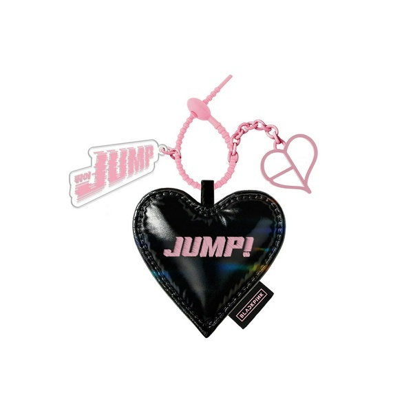 Брелок-сердце BLACKPINK JUMP — недорогой подарок фанату