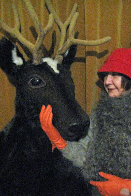 театральная кукла "Олень"