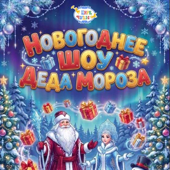 «Новогоднее шоу Деда Мороза» — Цирк Чудес