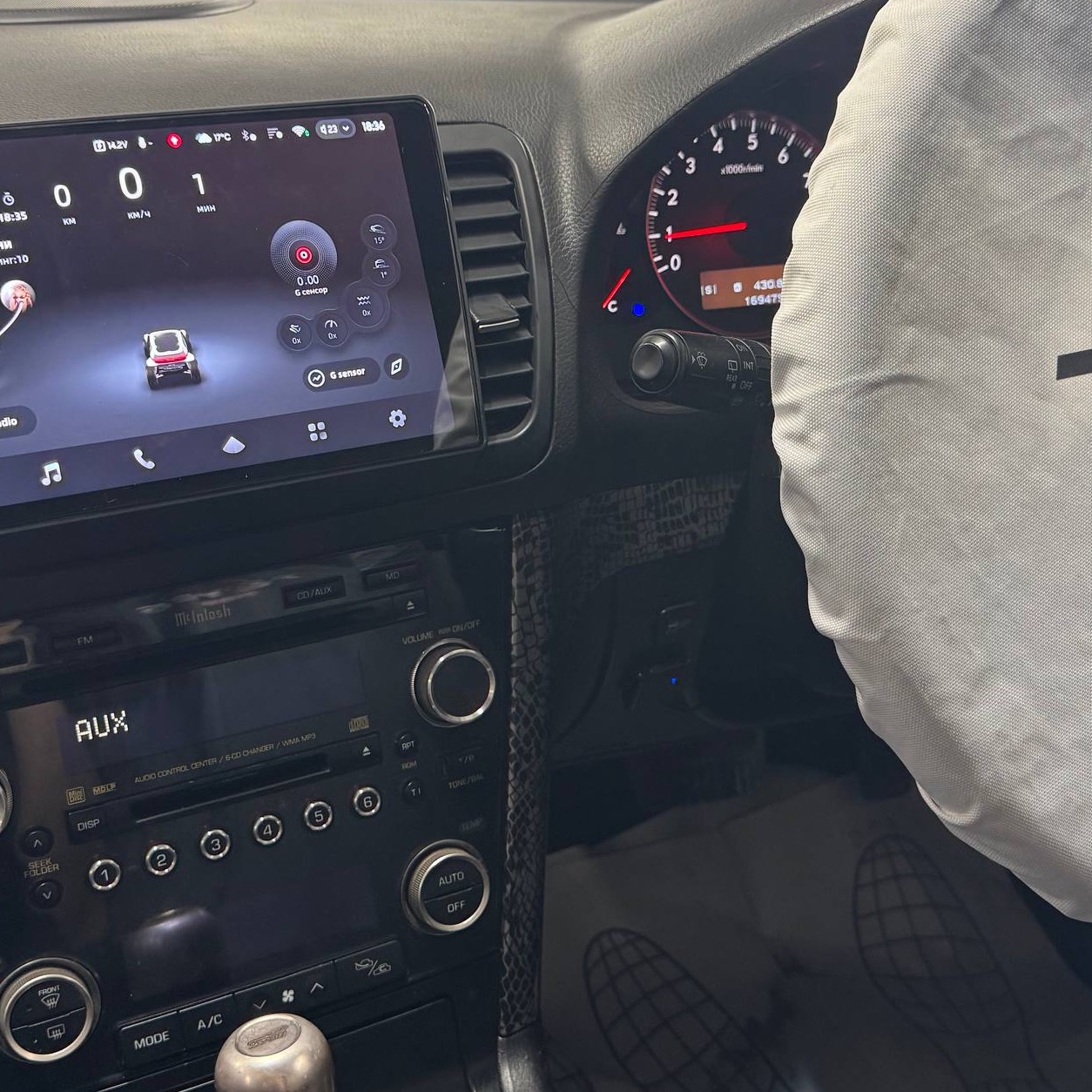 Обложка статьи: установка TEYES CC4 PRO в Subaru Legacy 2006 года в Новосибирске