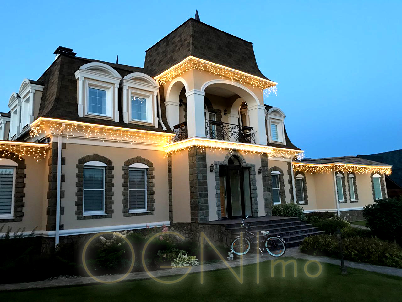 Подсветка загородного дома: правила, нюансы и особенности фасадного освещения