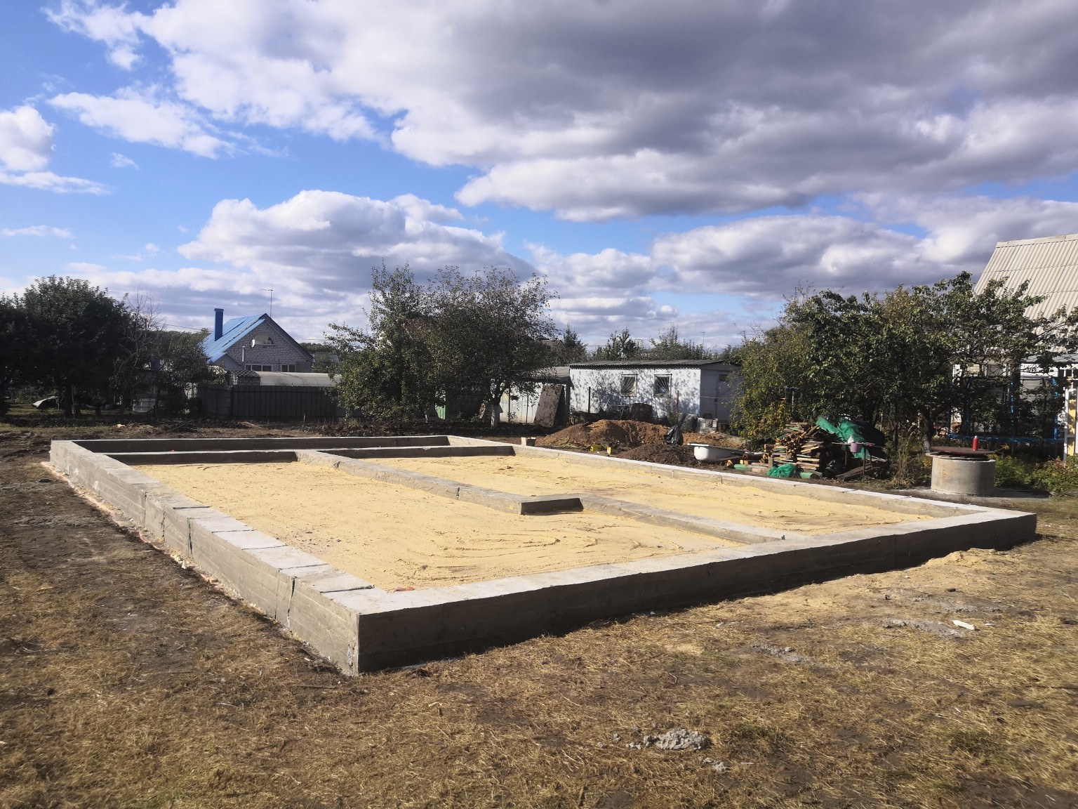 Сборные дома в Кропоткине фундамент