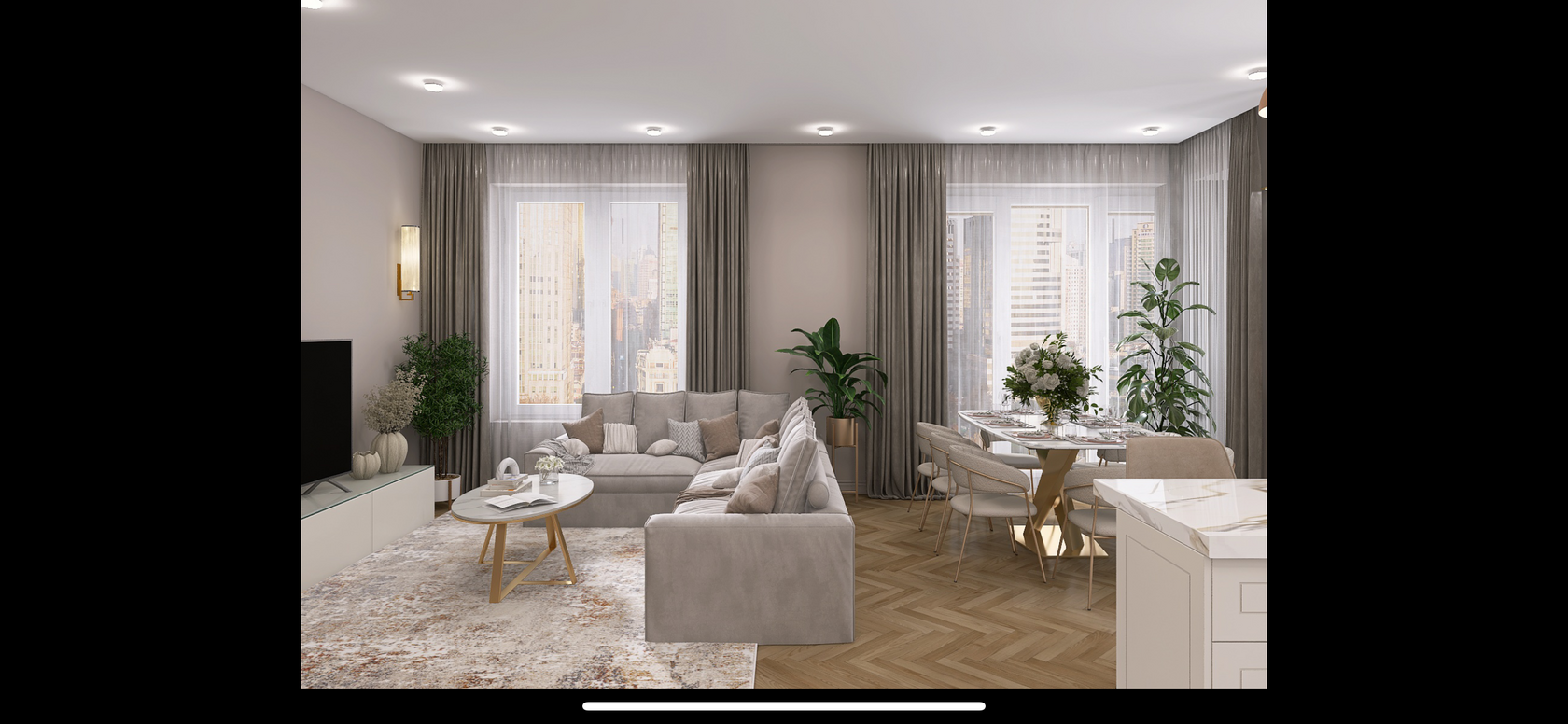 Интерьер Kuzmina Design