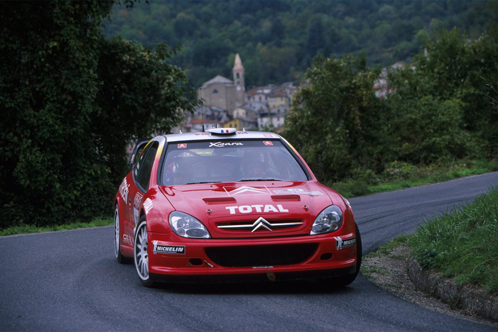 Себастьен Лёб и Даниэль Элена, Citroën Xsara WRC (29 CSP 92), ралли Сан-Ремо 2001