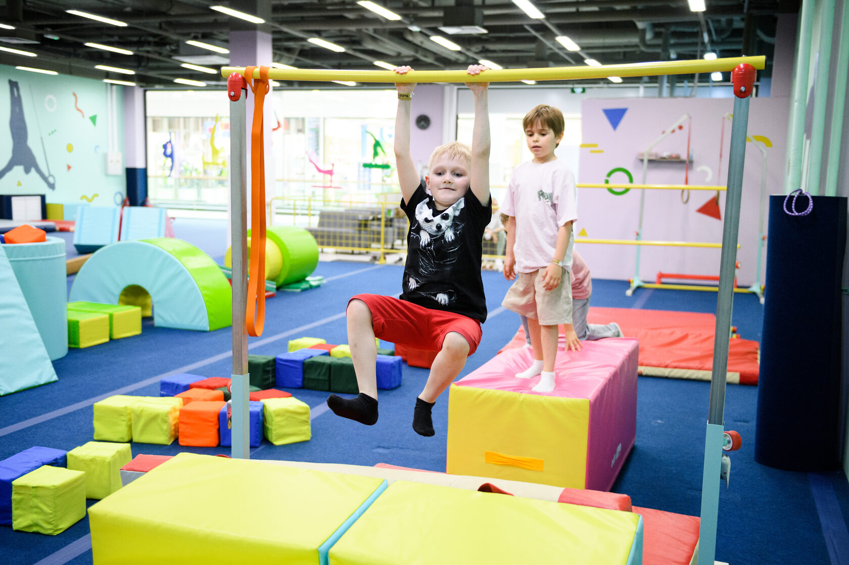 Паркур для детей и подростков в сети клубов International Gym