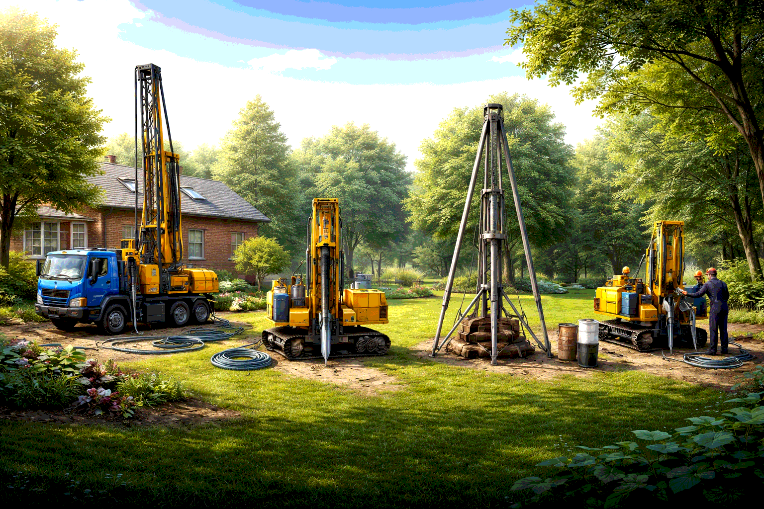 Колодец во дворе