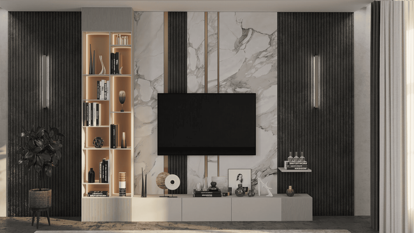 Бетон тёмный