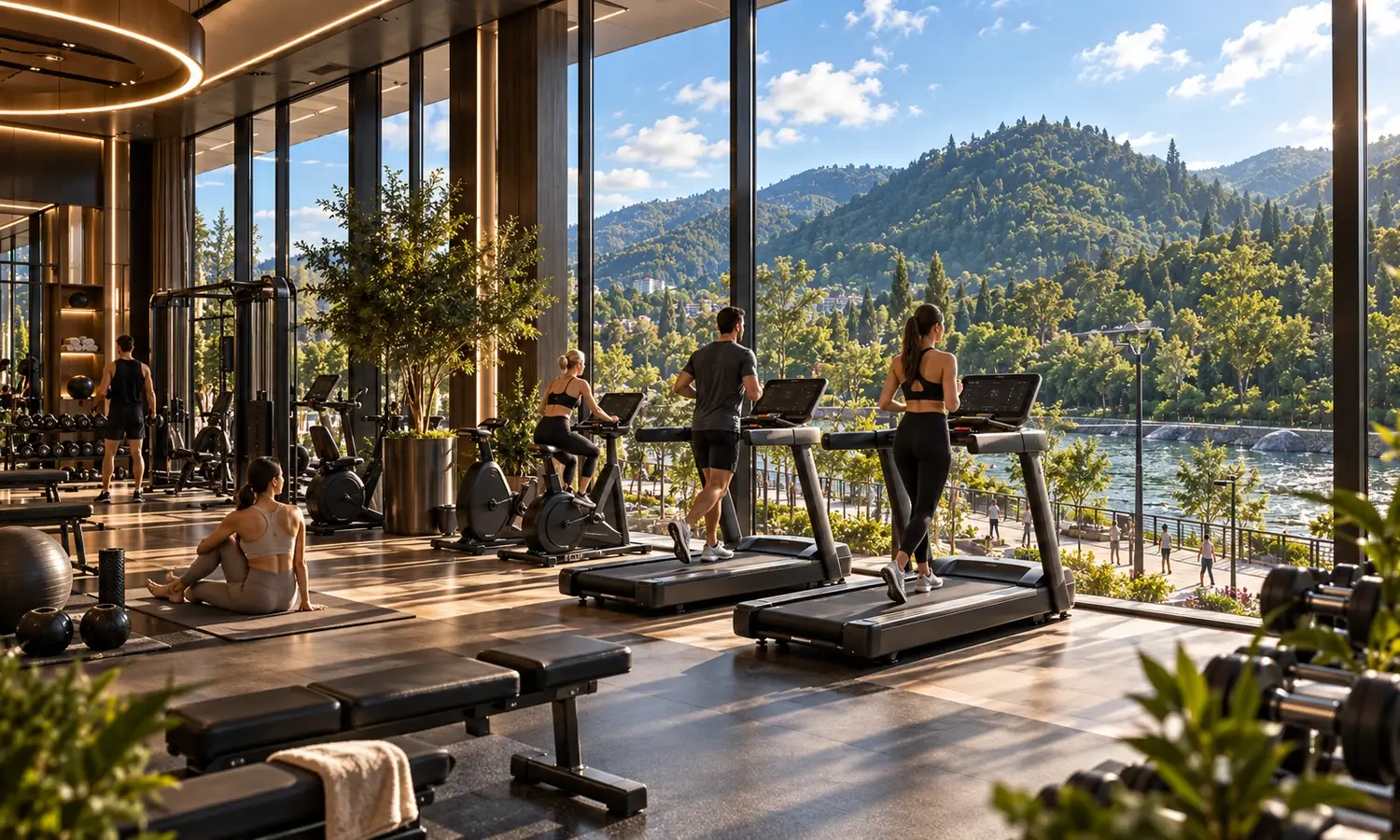 Фитнес и wellness-инфраструктура ЖК «Светский лес» в Сочи