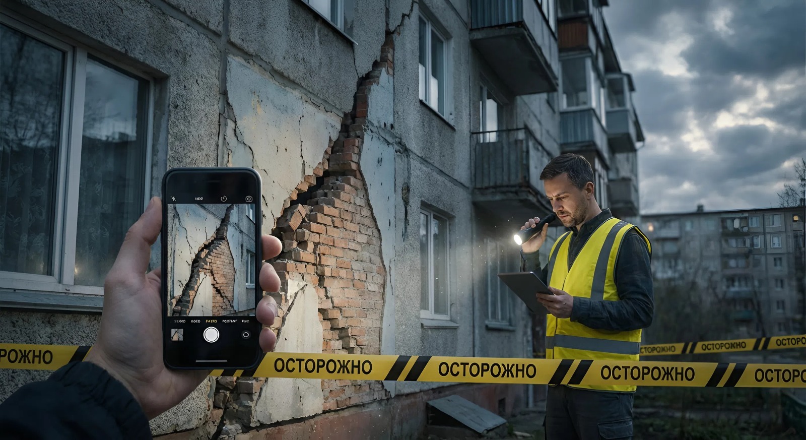 конструктивные нарушуния дома