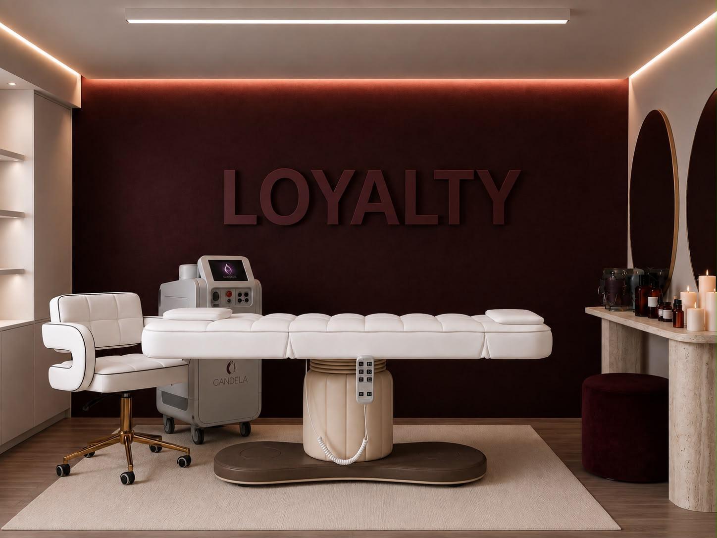 The Clinic Loyalty — vanity area