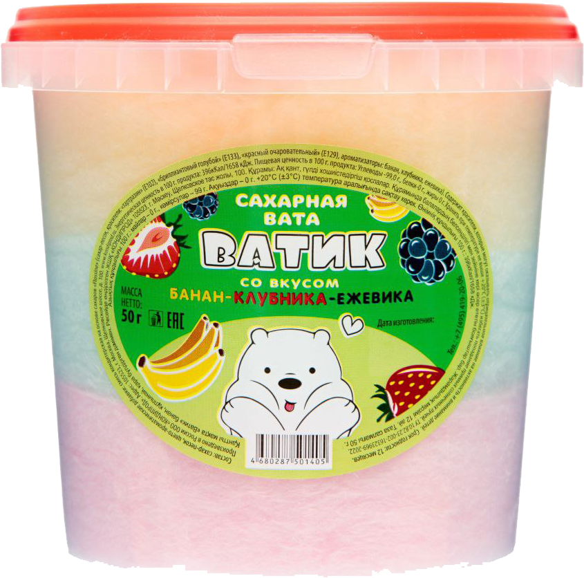 Сахарная вата и попкорн оптом