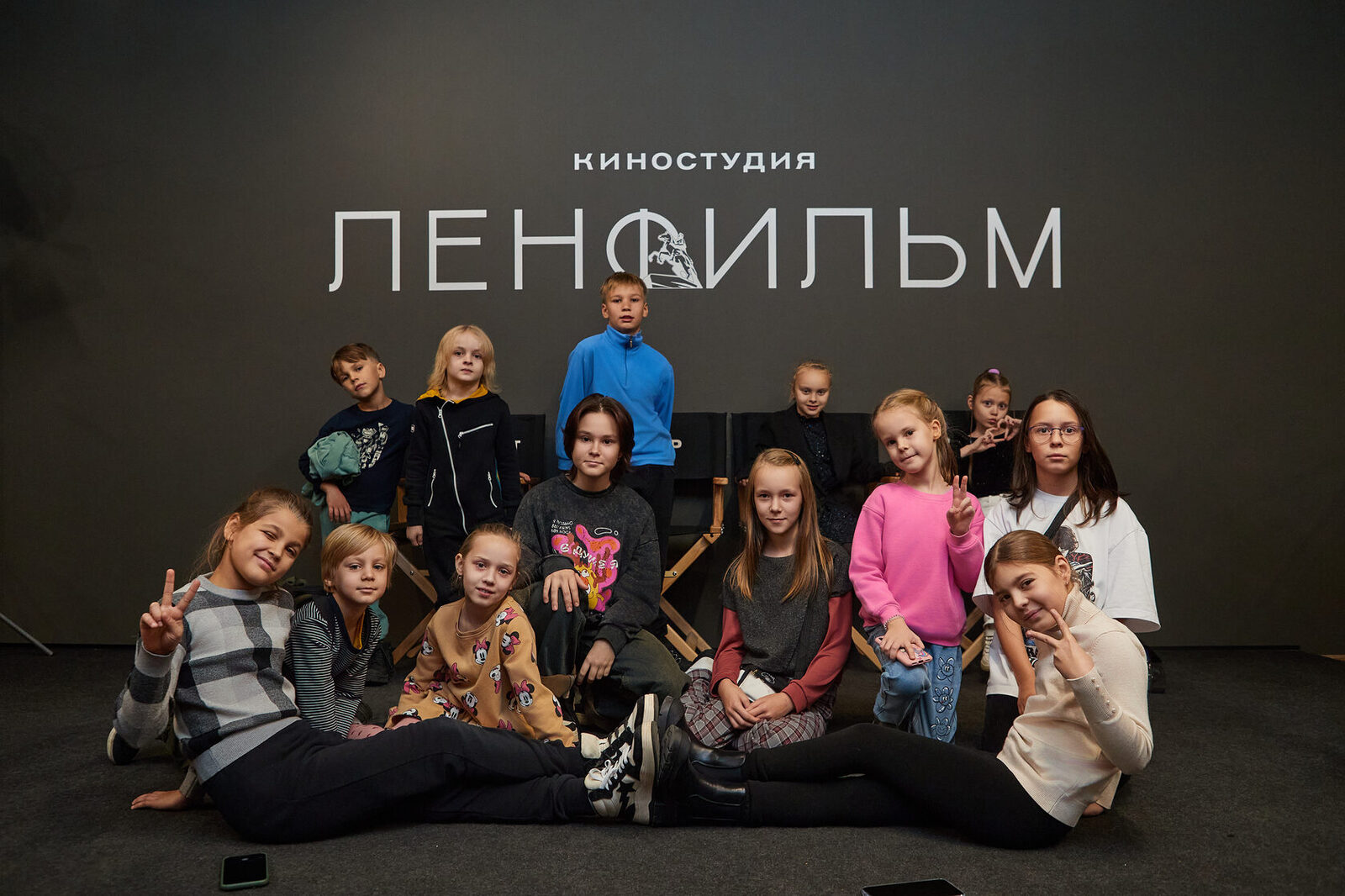 Ученики «Синемаполиса» на киностудии «Ленфильм»