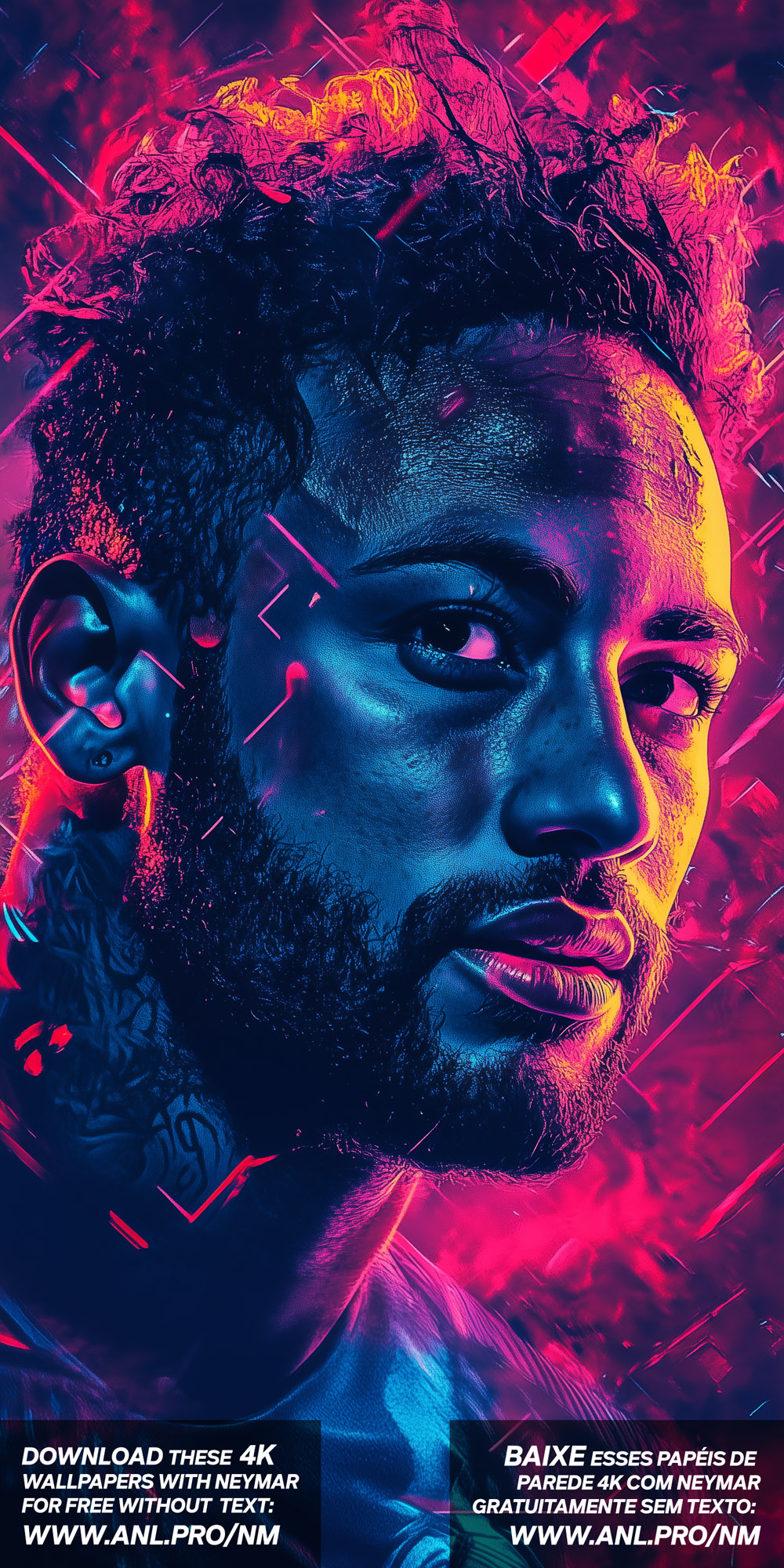 Neymar Jr. papéis de parede para smartphone e telefone 4k 2k 1080p