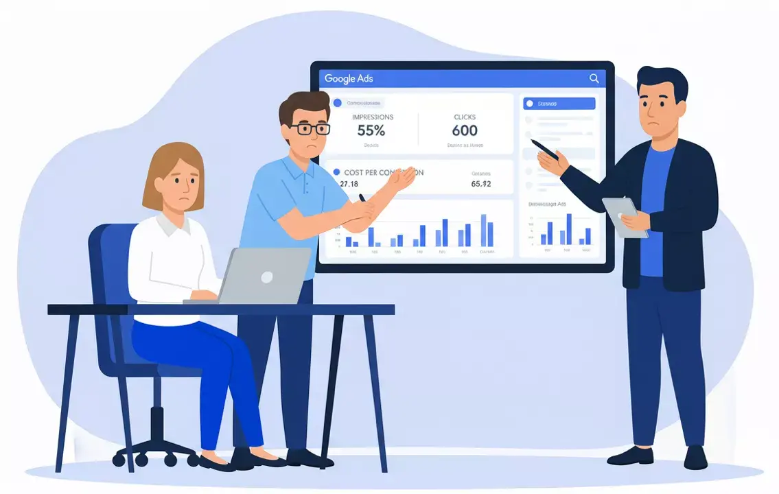 Специалисты Метриум считают стоимость заявка в Google Ads