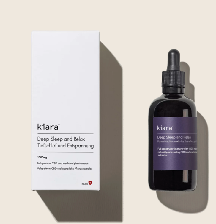 Настойка Kiara Naturals CBD для сна и расслабления