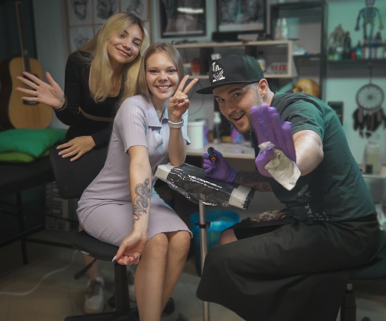 Заживление тату рекомендации