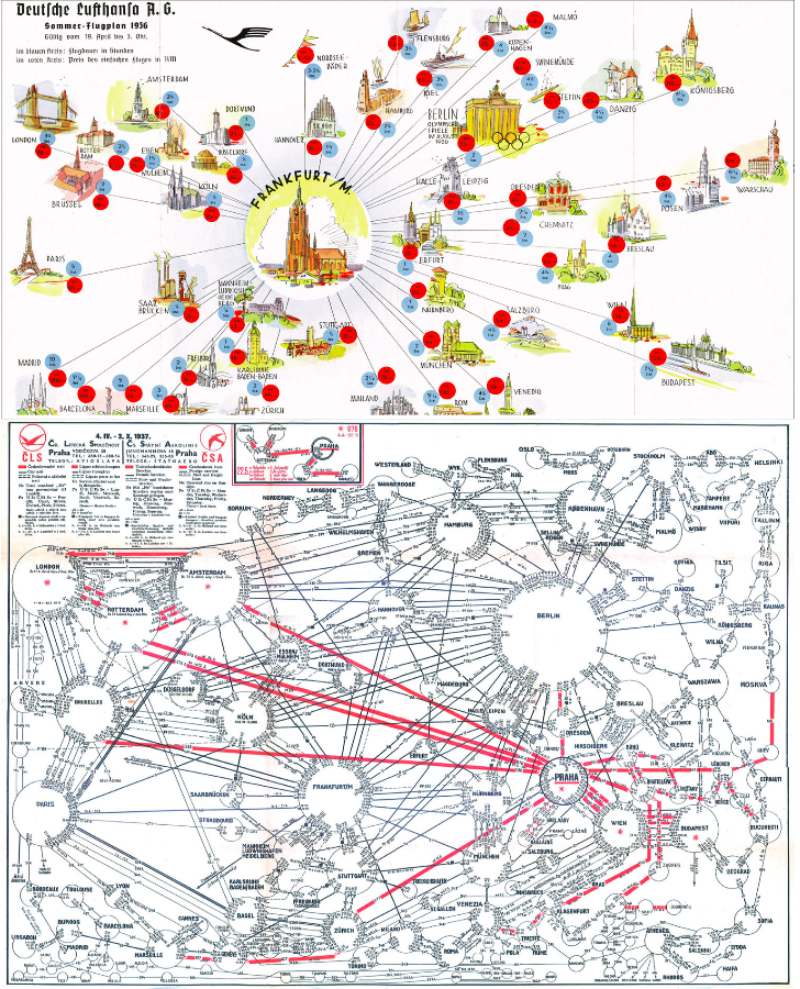 КАРТЫ АВИАЛИНИЙ