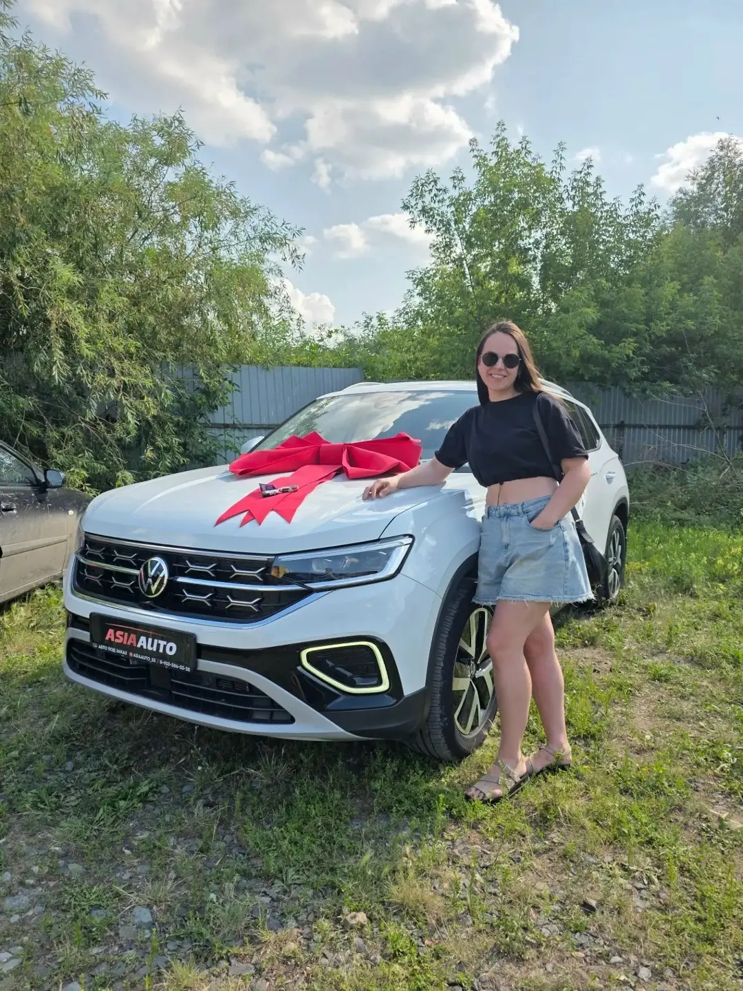 Клиент Азия Авто с Volkswagen Tayron из Японии