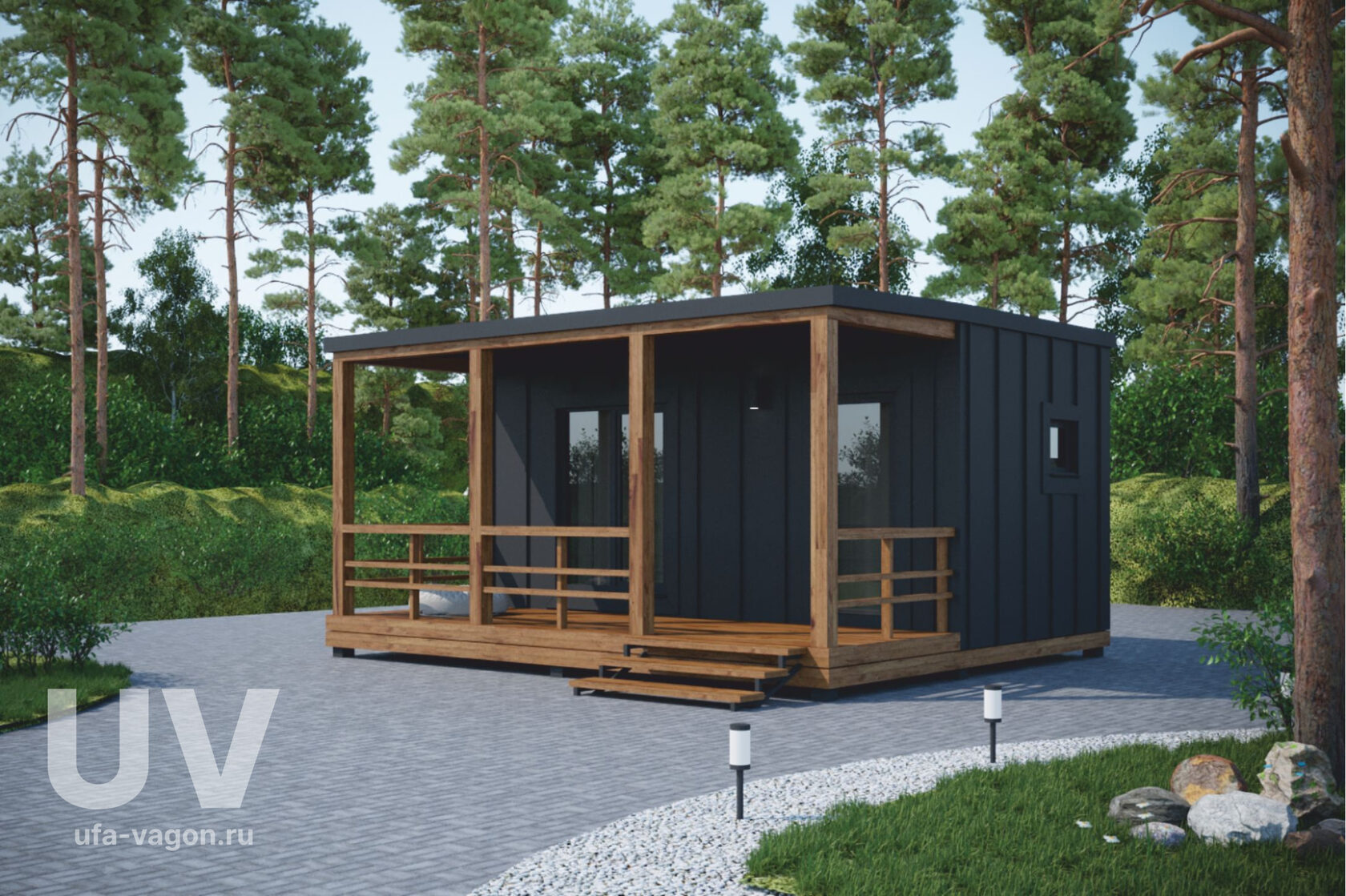 Модульный дом в Северской доступно