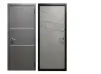 Металлическая дверь Абстракция