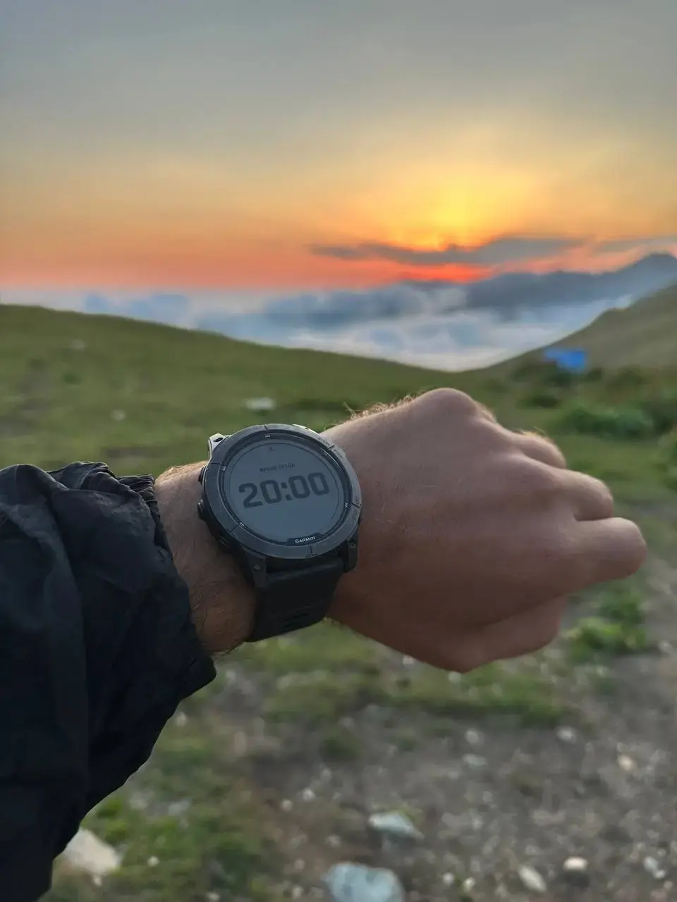 закат в Грузии