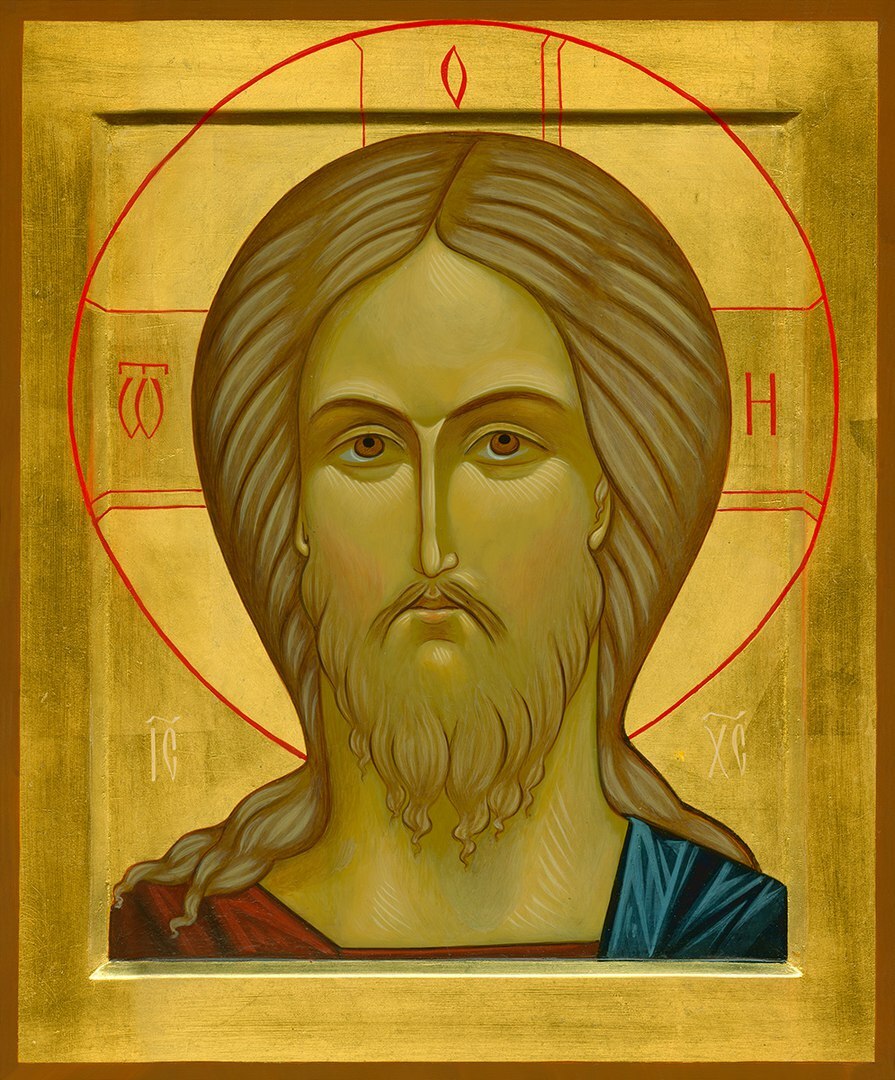 Образ Спасителя нашего Господа Иисуса Христа, написанный иконописцем Екатериной Муравьевой