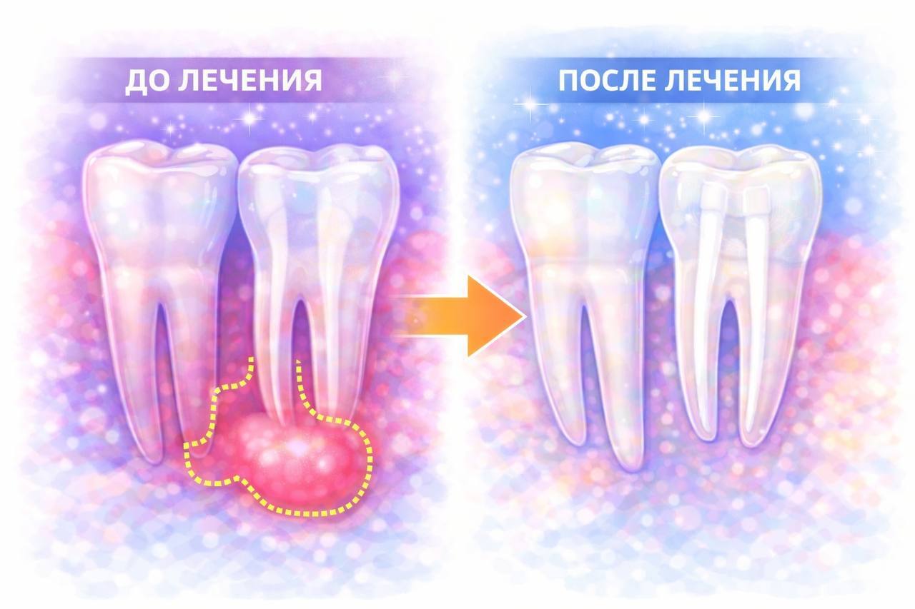 Киста зуба лечение в Жуковском