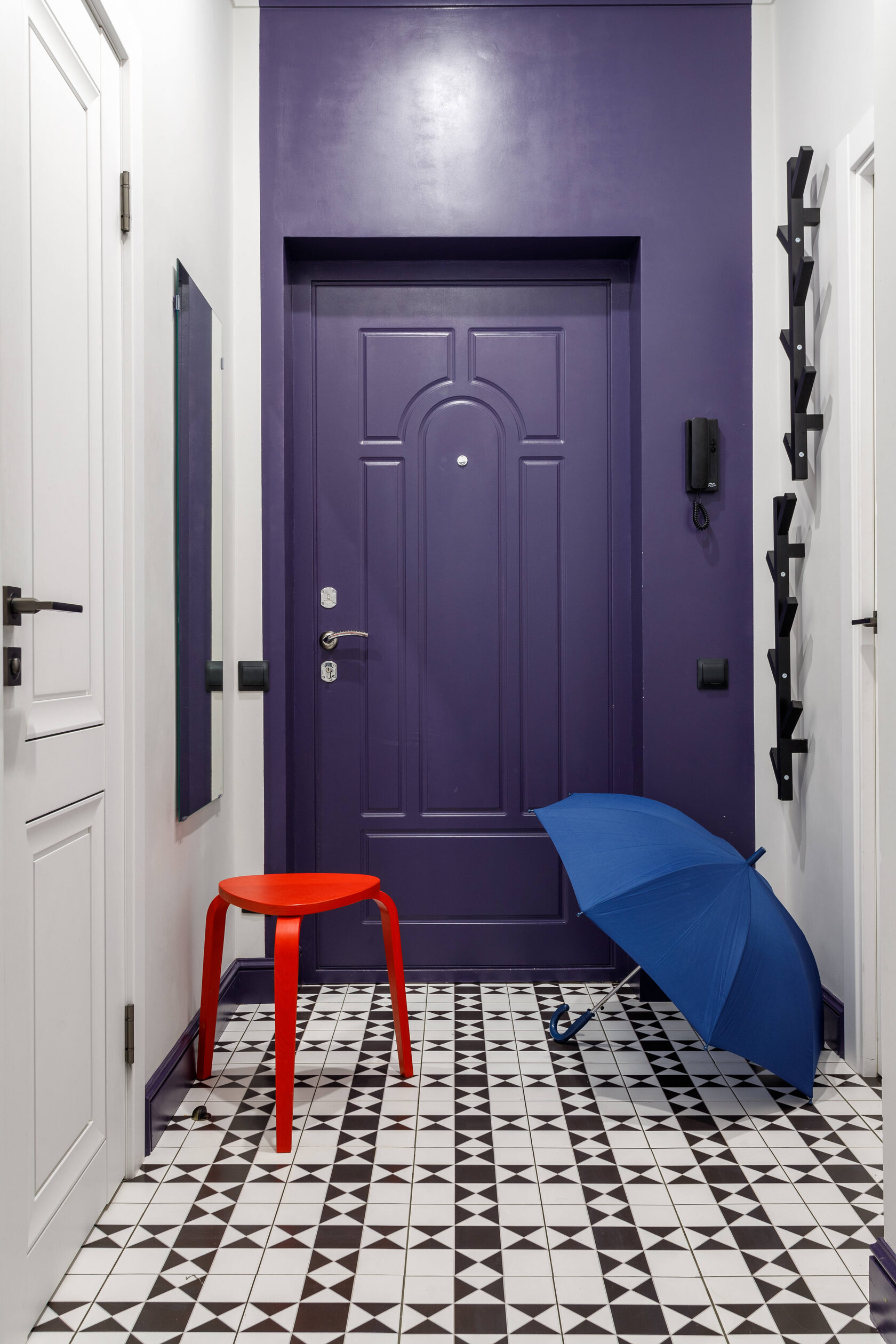 хоумстейджинг прихожей (зима) Екатерина Ситникова, выпускница Академии Глории Крюнер. 