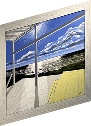 Финский залив на картине современного художника Владимира Толкачева