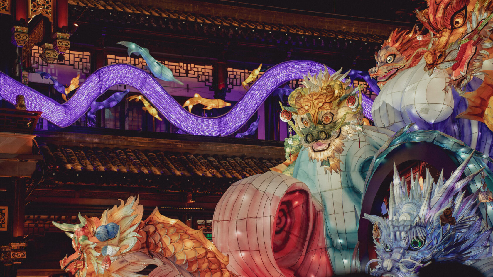 Фестиваль китайских фонарей. Китай