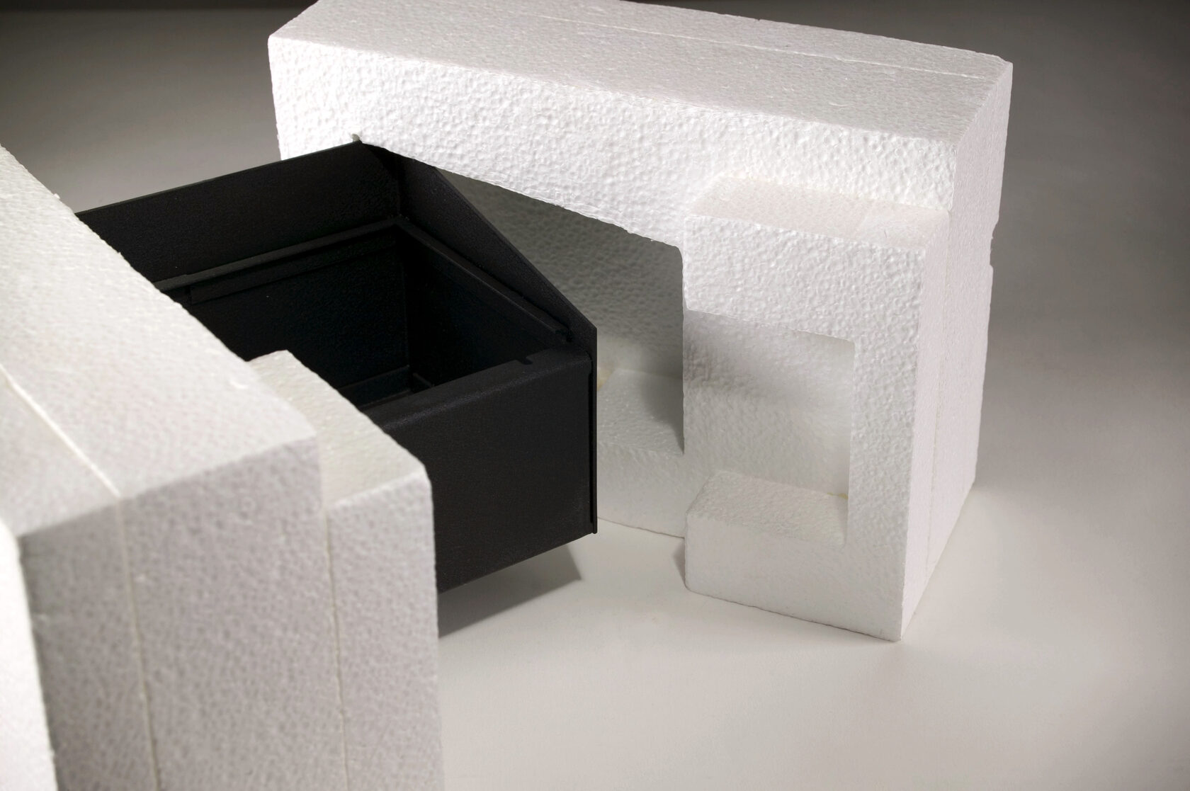 Пенопластовые вкладыши (полистирол) посылка, упаковка, для изделий на 3д принтере