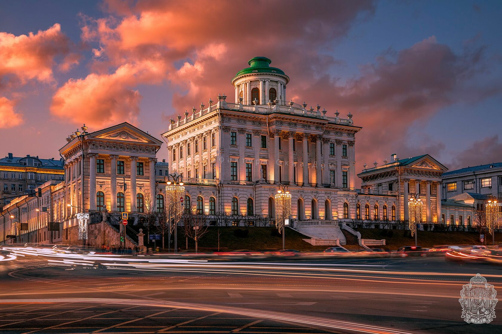 Фото дома пашкова в москве