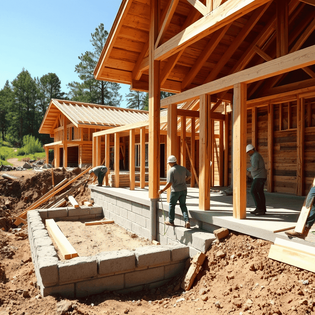 Строительство деревянного дома: пошаговый план, ошибки и советы.
