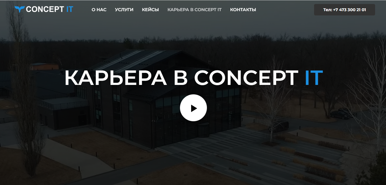 Карьера в CONCEPT IT