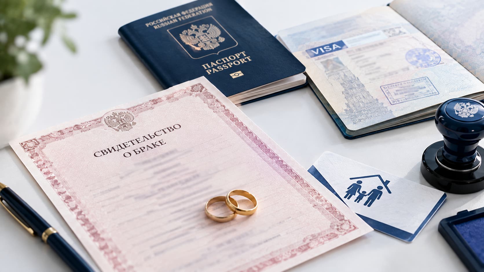 Свидетельство для ВНЖ по браку