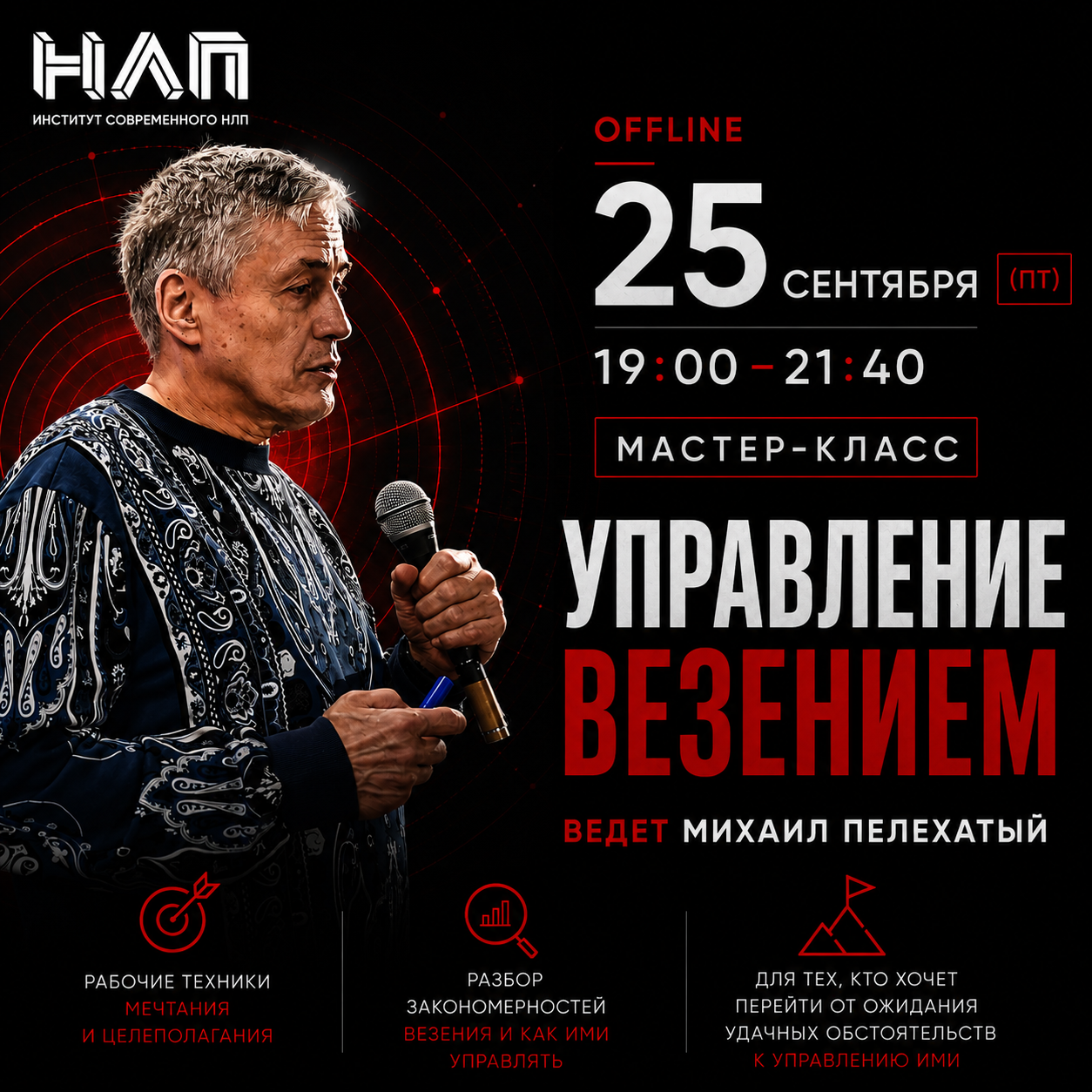 Мастер-класс Управление везением