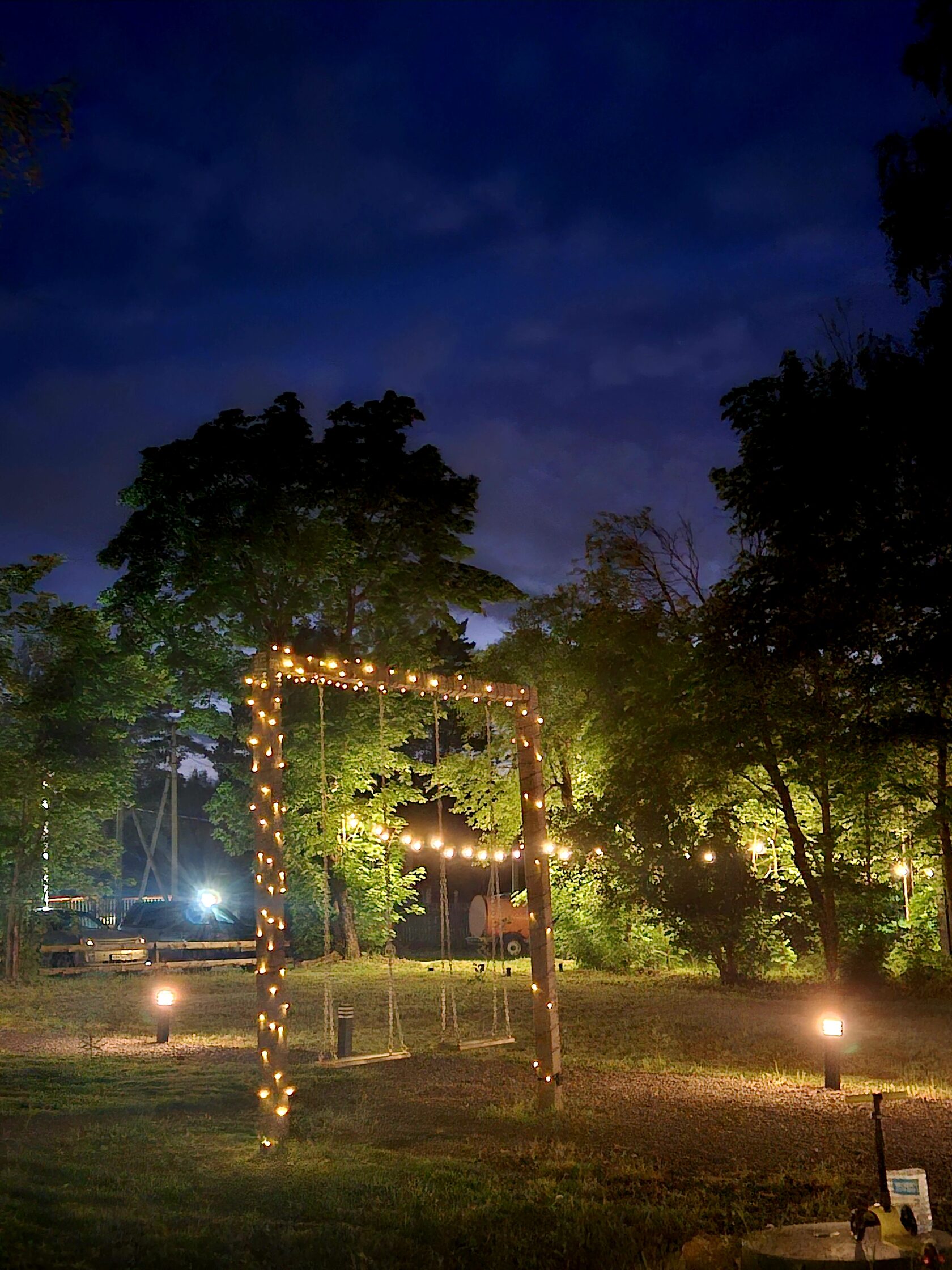 Лесной привал, глэмпинг