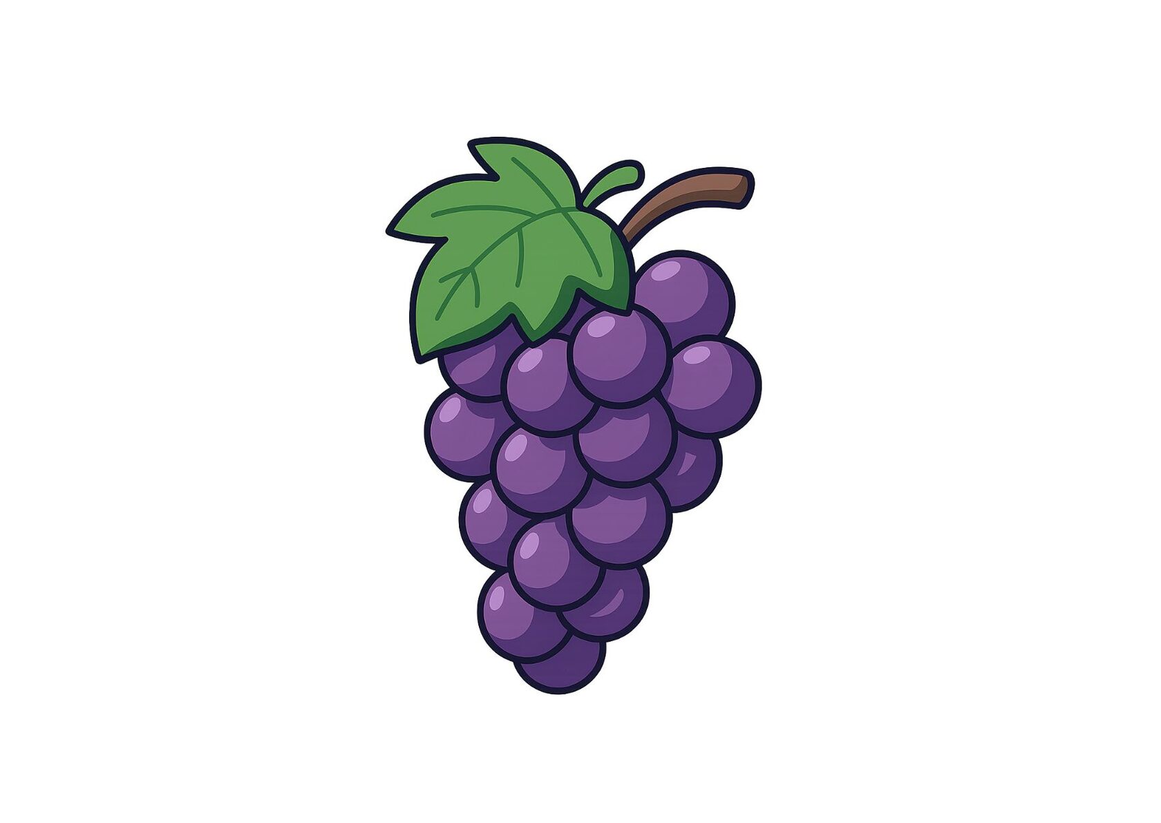 a bunch of grapes