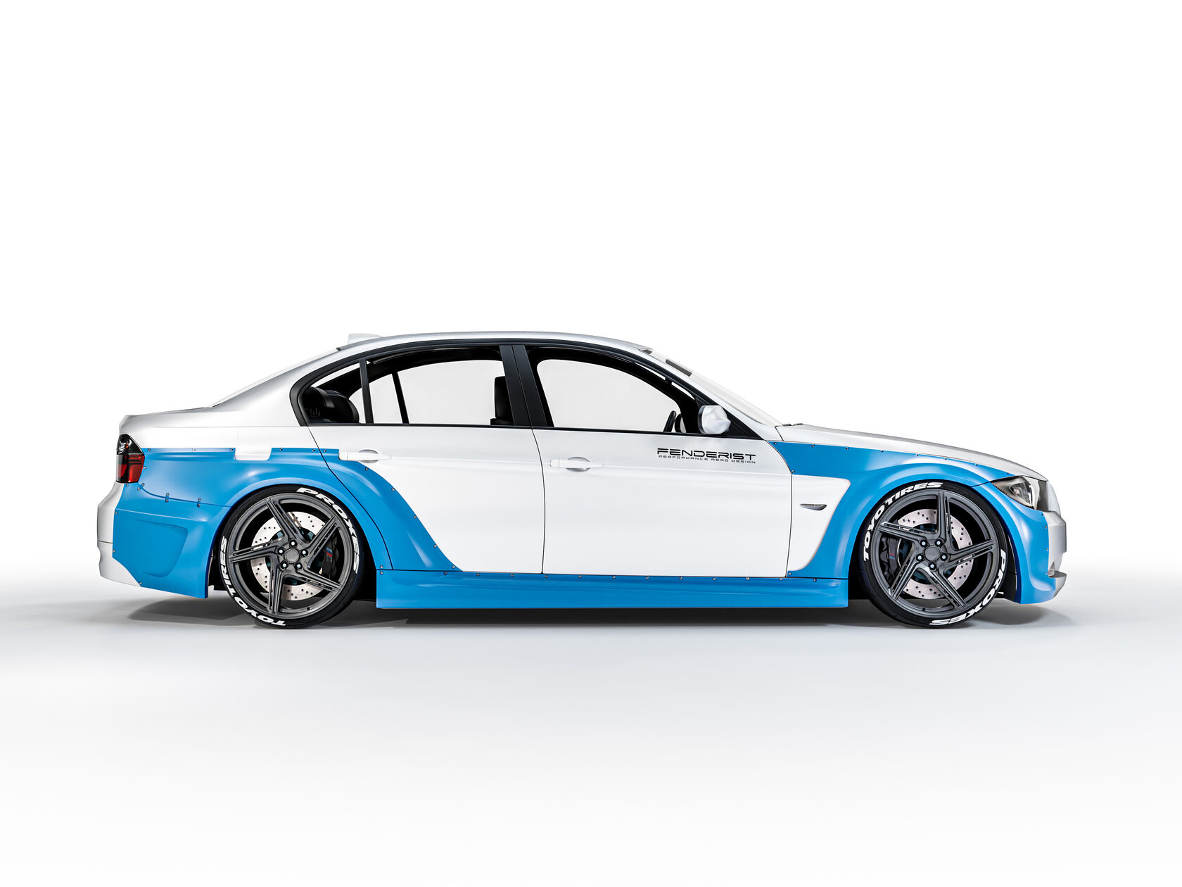 UrbanR fender flares set / widebody kit BMW E90 20062010