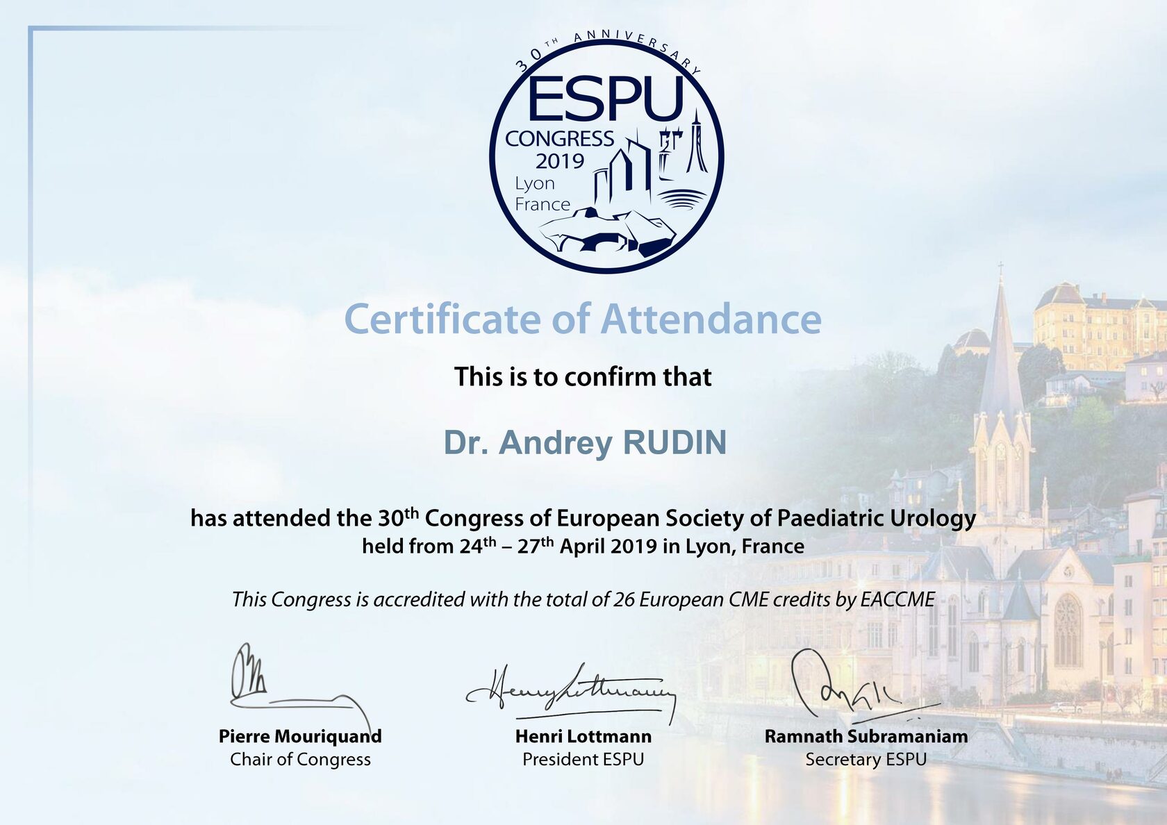 12th International Congress European Society For Child