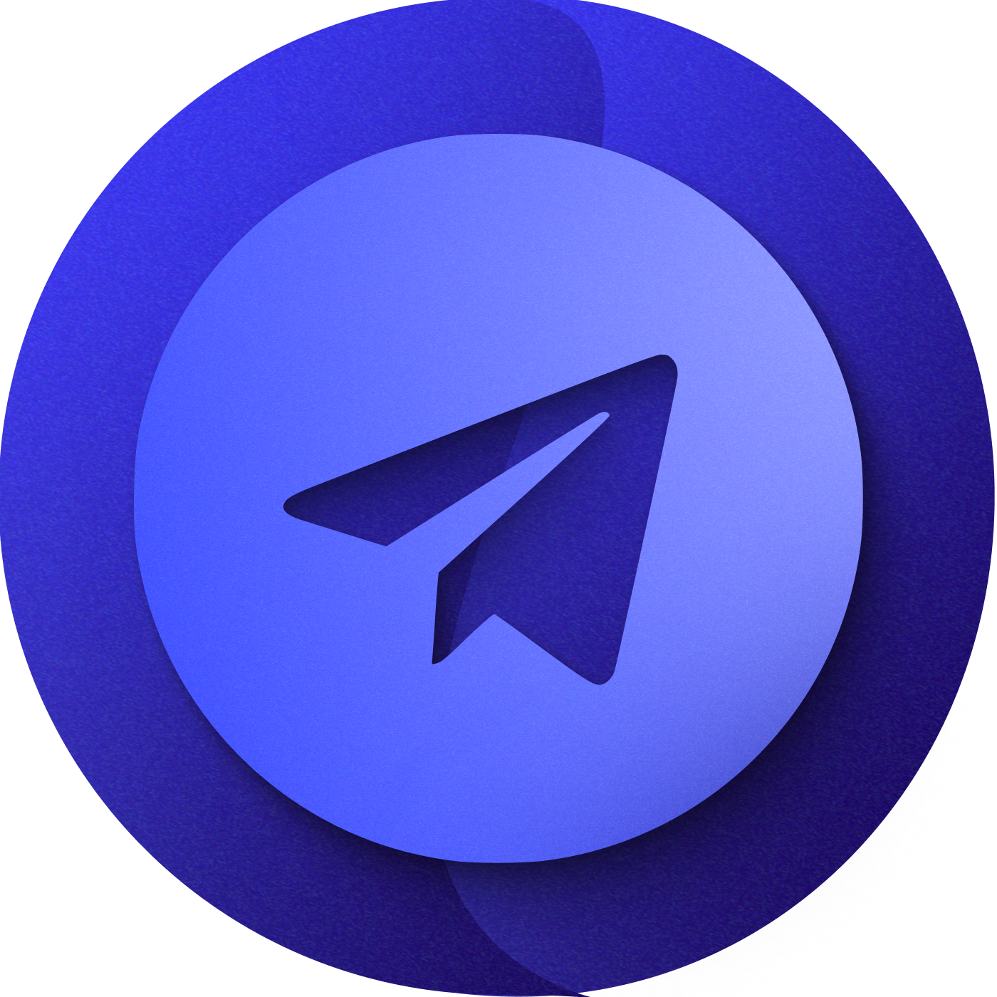 Иконка Telegram с ссылкой на канал CHART STUDIO