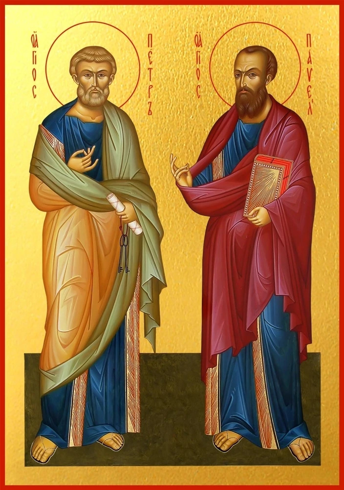 Икона святых Петра и Павла
