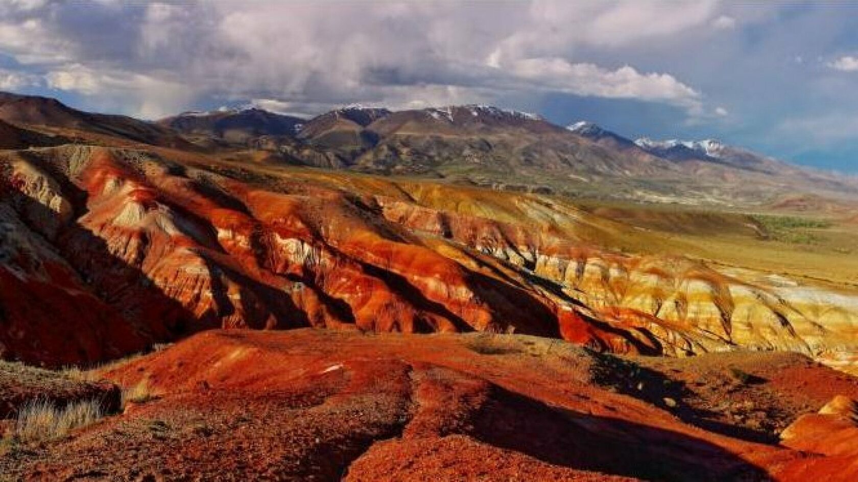 Марсианские горы в горном алтае фото