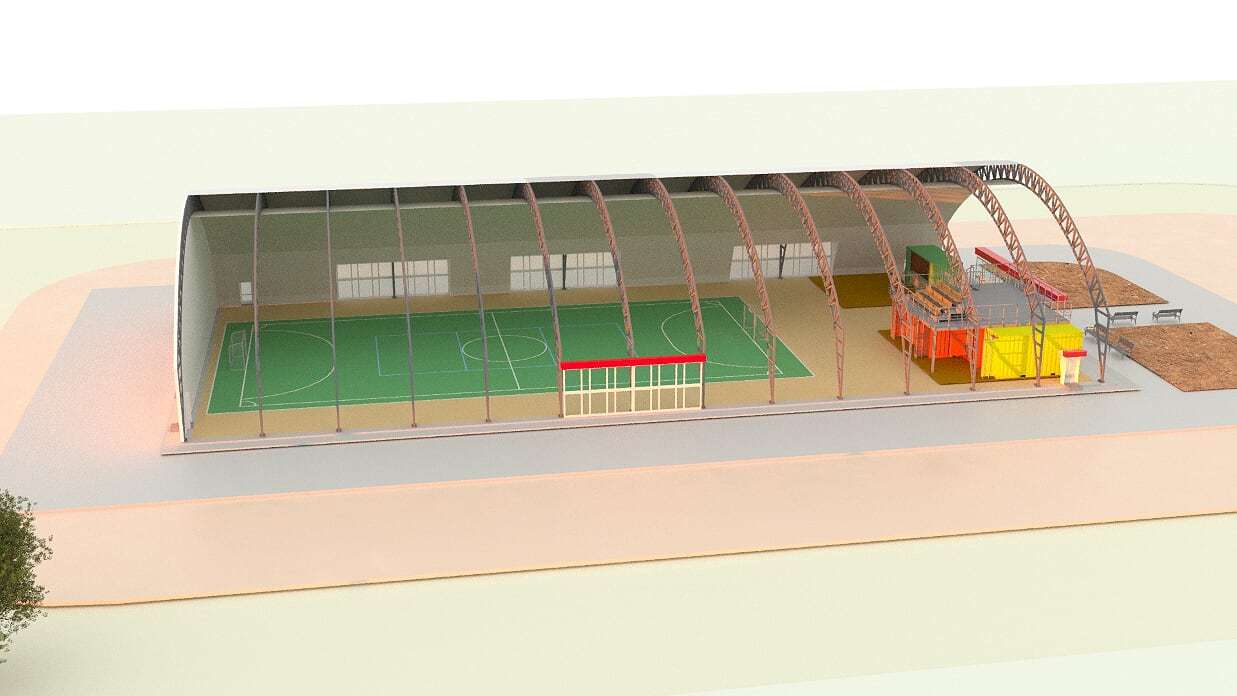 Проектирование стадиона по мини-футболу | Проект мини-футбольного зала,  манежа, поля, площадки