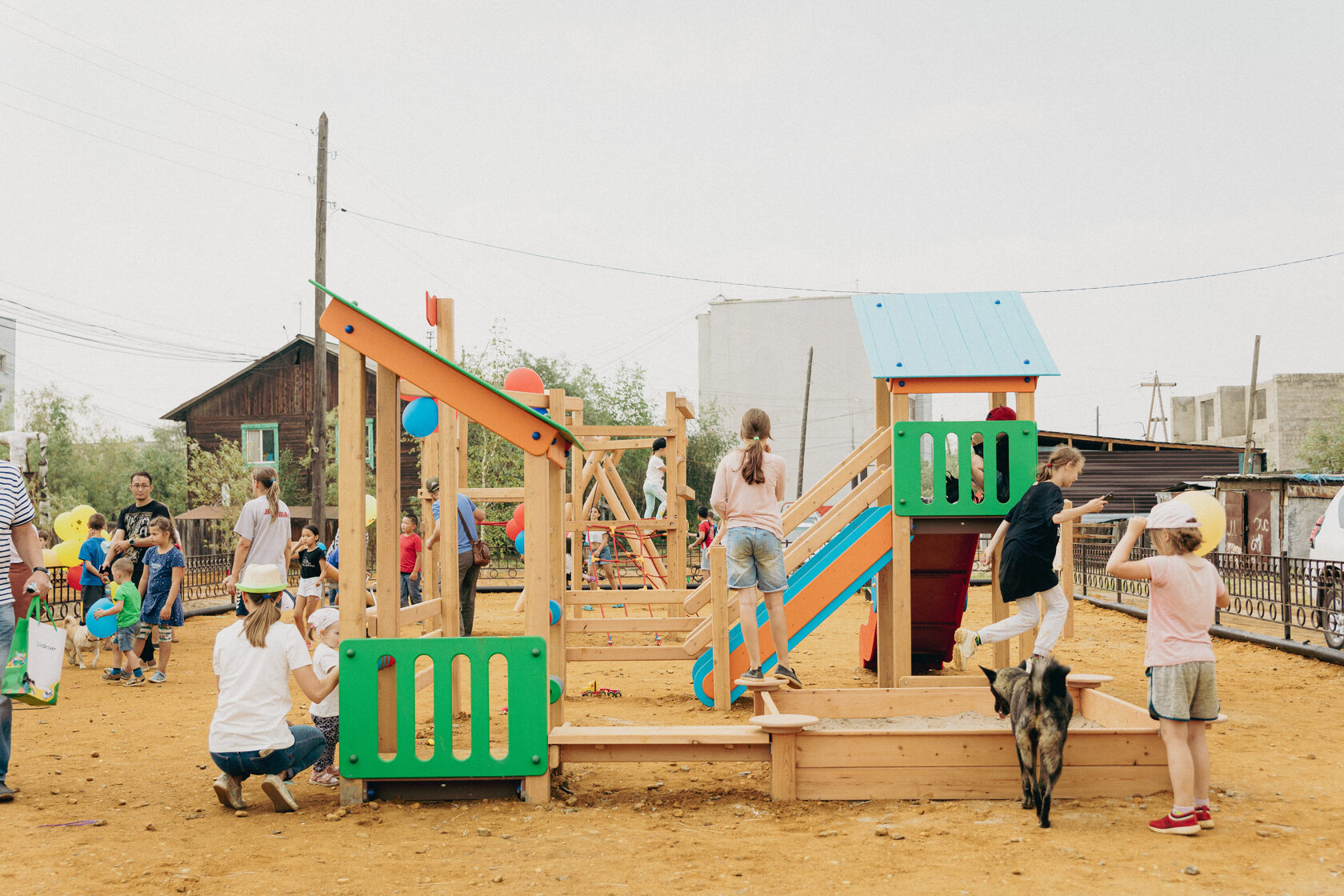 Первая из десяти. Sinet Spark открыл детскую площадку на Рихарда Зорге в  Якутске