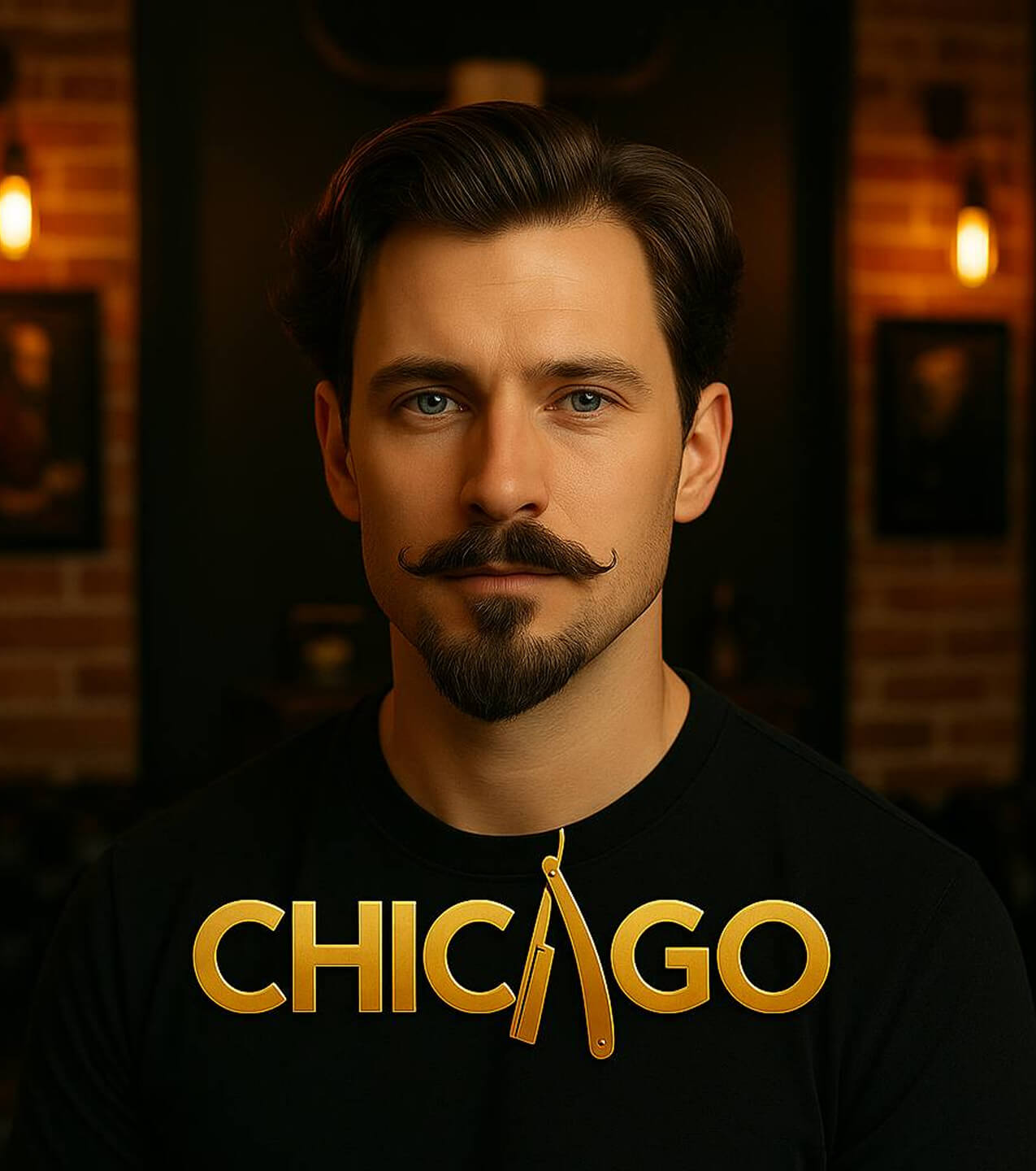 Борода Van Dyke — барбершоп CHICAGO, Екатеринбург